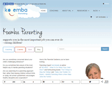 Tablet Screenshot of koemba.com